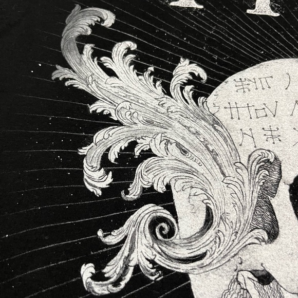 πΈ '19 H.I.M. Band HIM Tears On Tape 2013 Album Skull Intense Art Soft Tee - Picture 5 of 15